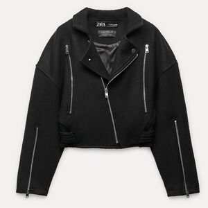Zara Women's Black wool Jacket